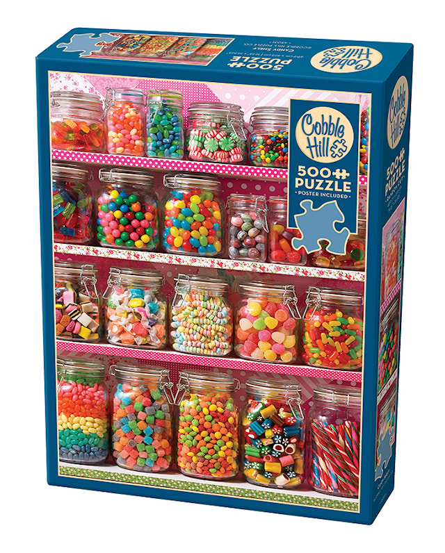 Produktbilde 2 for Puslespill Candy Shelf 500 brikker, Cobble Hill