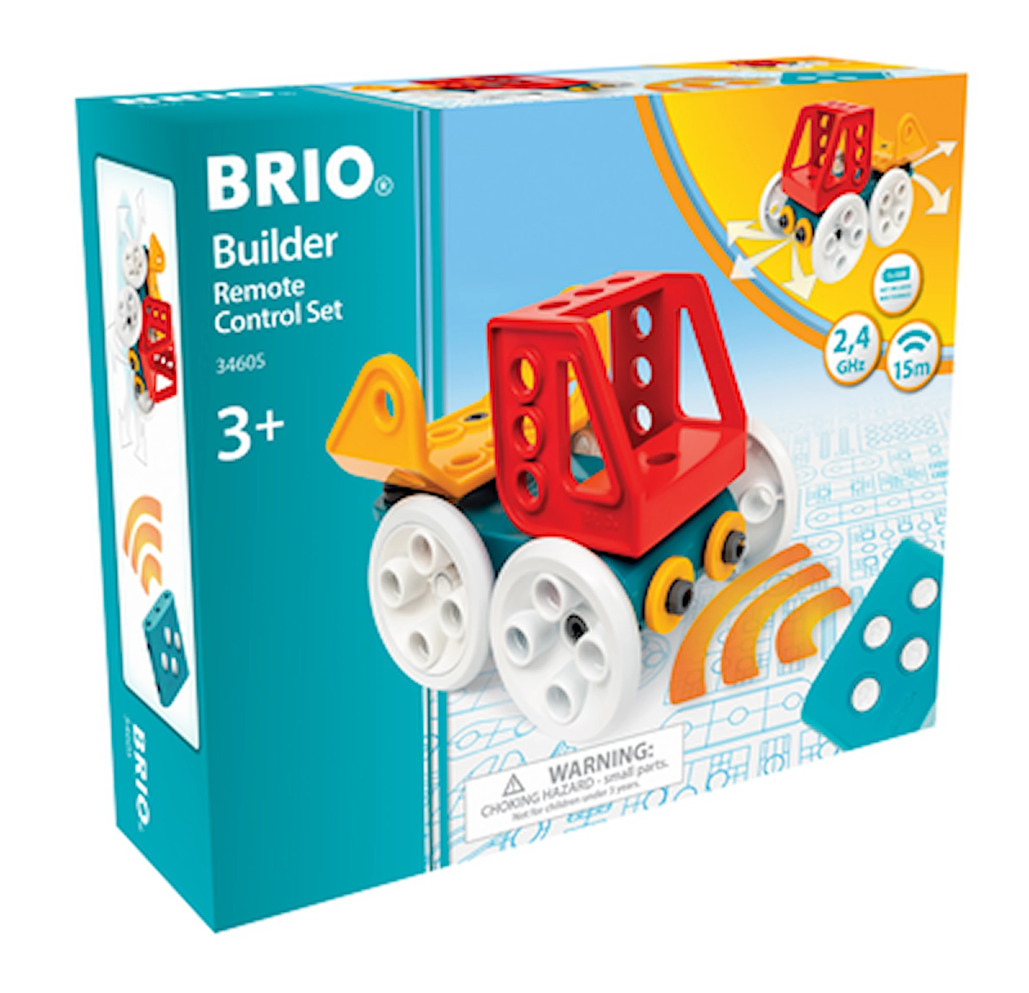 Produktbilde for Builder Fjernstyrt Sett (34605) BRIO