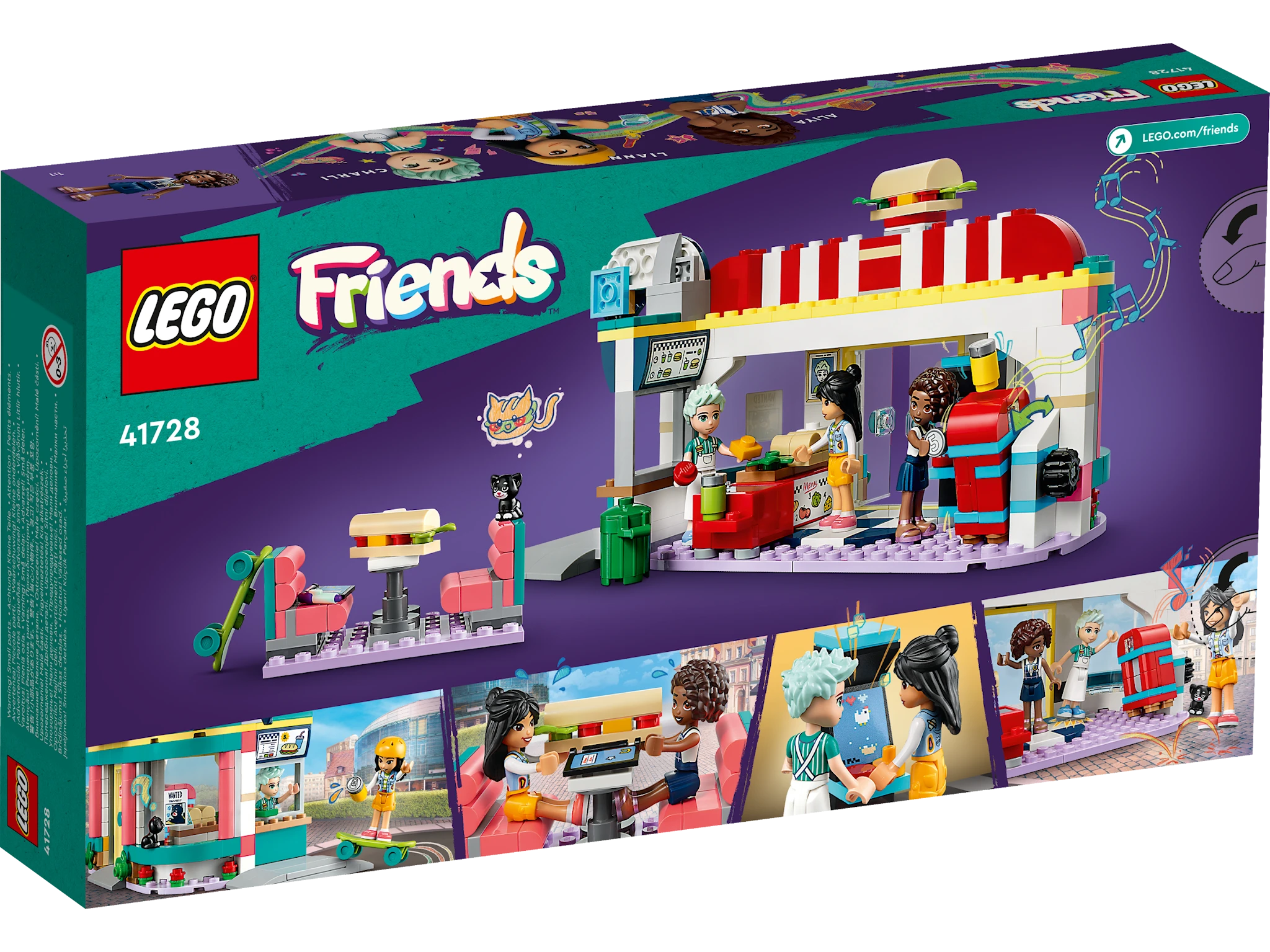 Produktbilde for Diner i sentrum av Heartlake LEGO® LEGO Friends (41728)