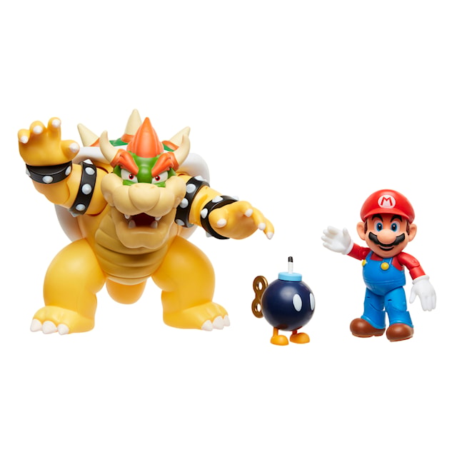 Tuotekuva 1 - Super Mario Diorama Mario Vs. Bowser