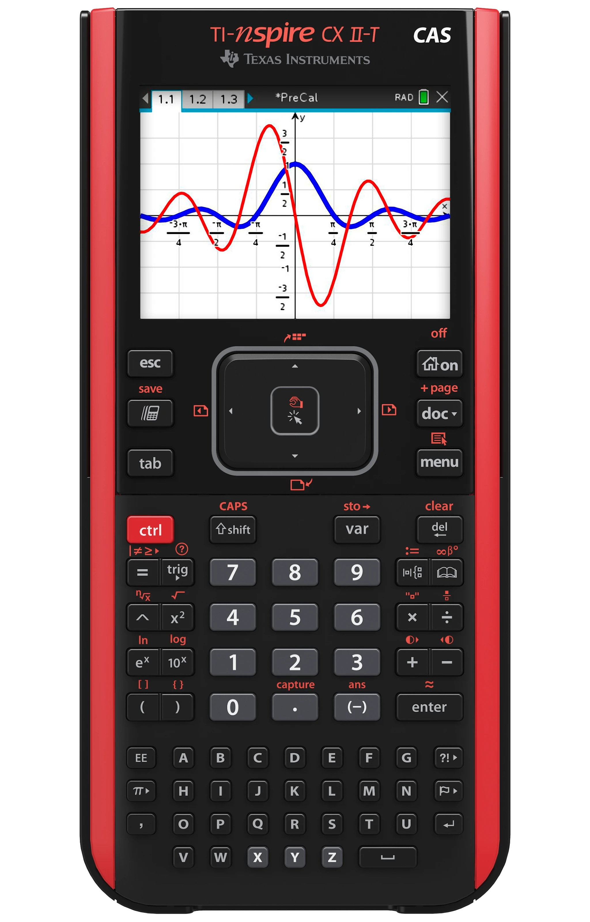 Tuotekuva ille Texas Instruments TI-Nspire CX II-T CAS