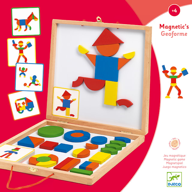 Tuotekuva 4 - Magneettinen geometrialaatikko, Djeco