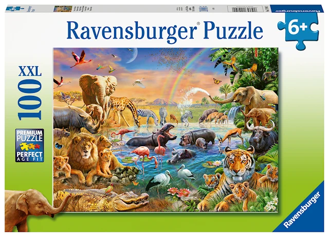 Waterhole, Pussel, 100 bitar, Ravensburger