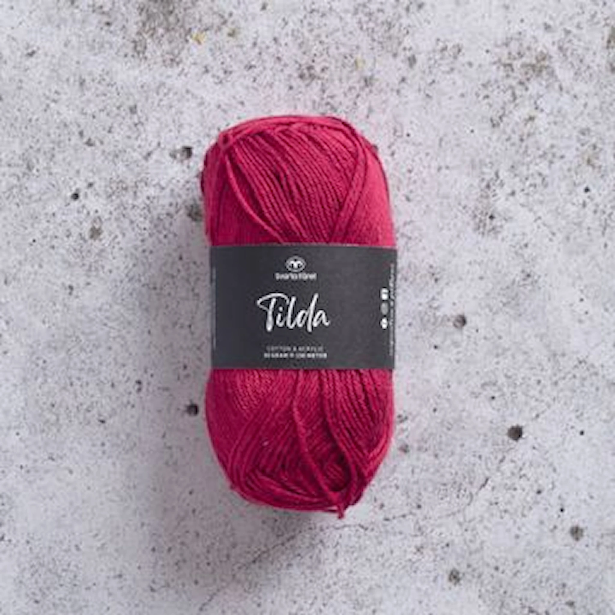 Tuotekuva ille Tilda Lanka Puuvillasekoite 50g Svarta Fåret