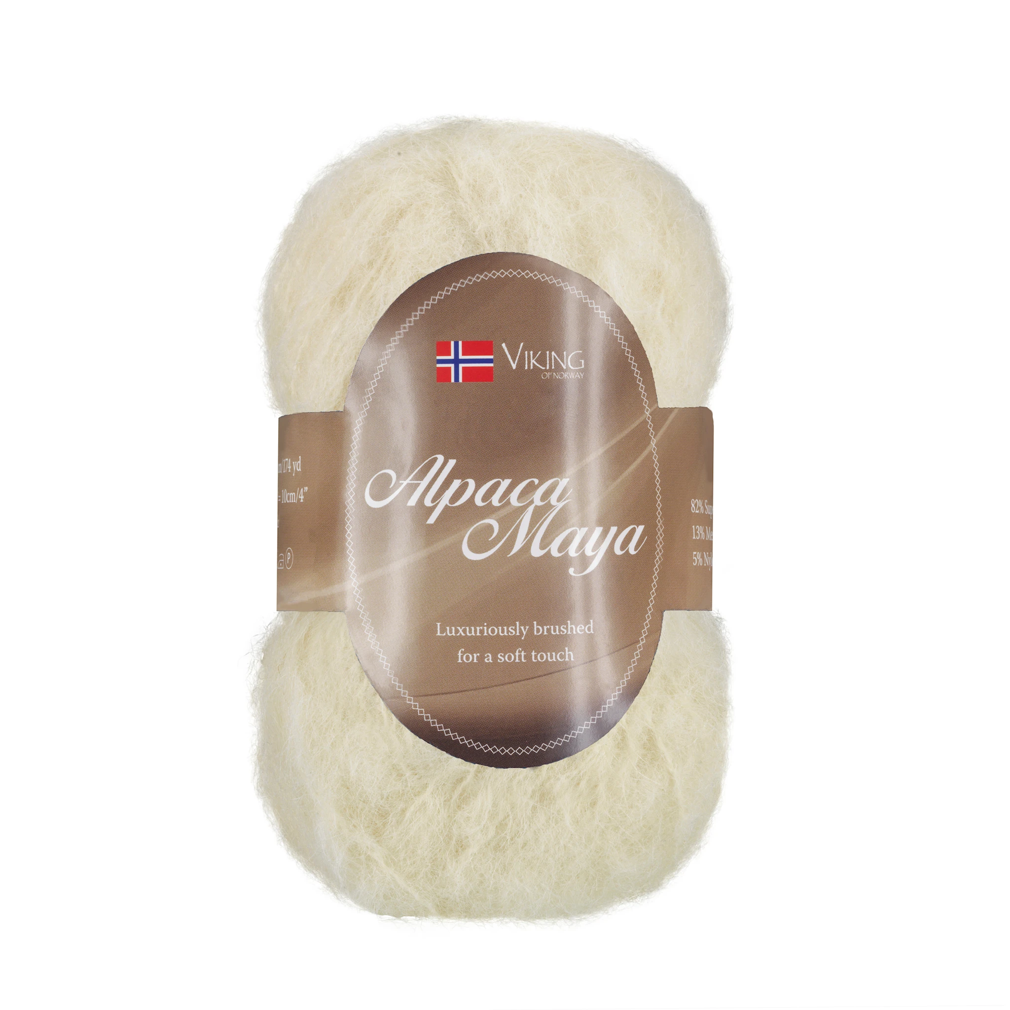 Produktbild för Alpaca Maya Garn Alpackamix 50 g Viking Garn