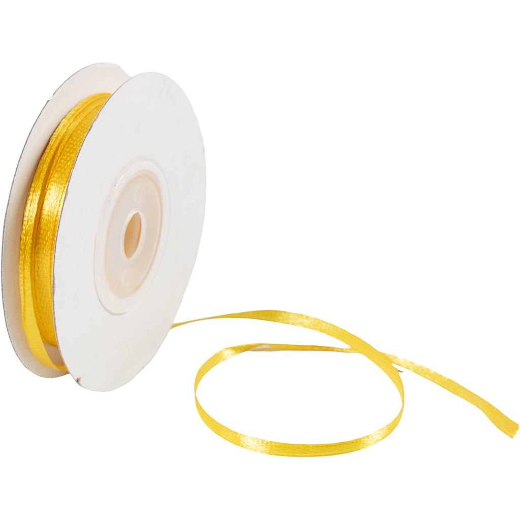 Satinband Solgul 3 mm x 30 m Creativ Company