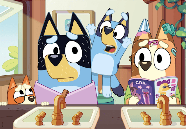 Produktbild 2 för Bluey Barnpussel 30 Bitar Clementoni