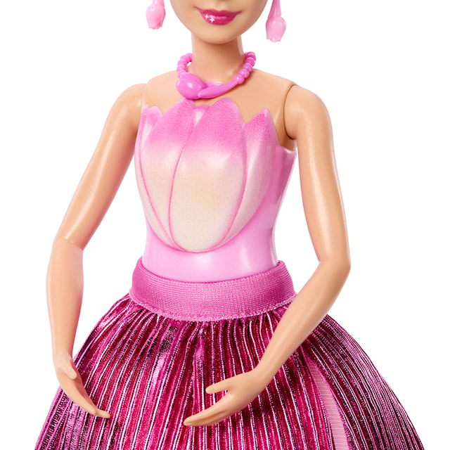 Produktbild 3 för Flower Surprise Docka Pink Barbie
