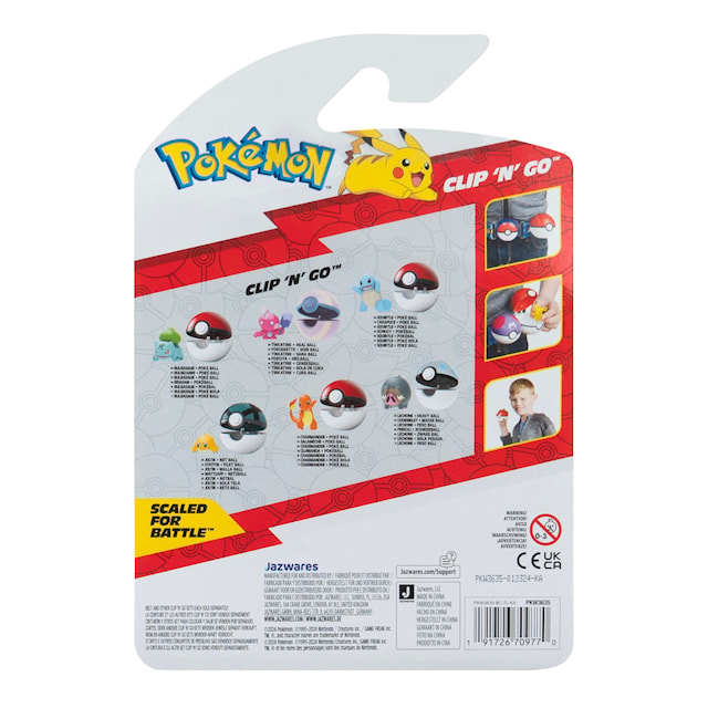 Tuotekuva 5 - Pokemon Clip N Go Charmander With Poke Ball