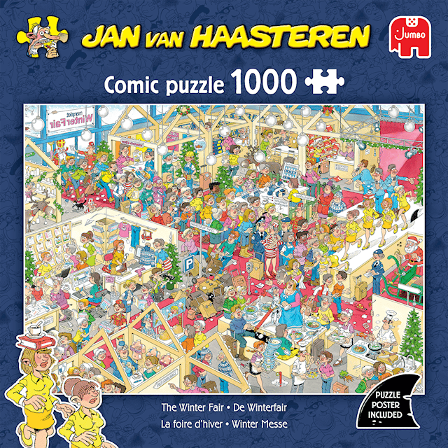Tuotekuva 1 - Jan van Haasteren palapeli Winter Fair 1000 palaa