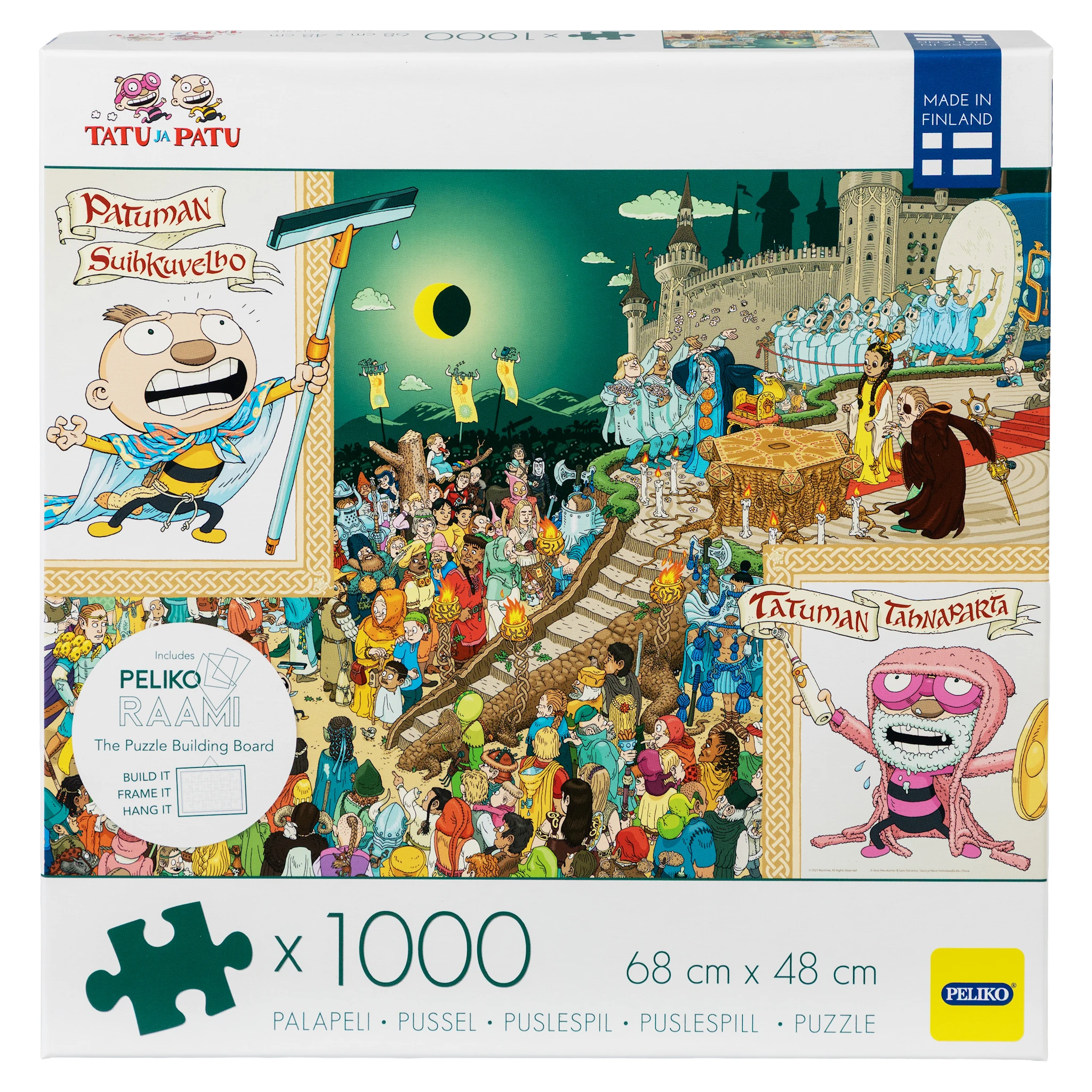 Tuotekuva ille Fantasiaseikkailu Palapeli 1000 Palaa Sixten Blixten