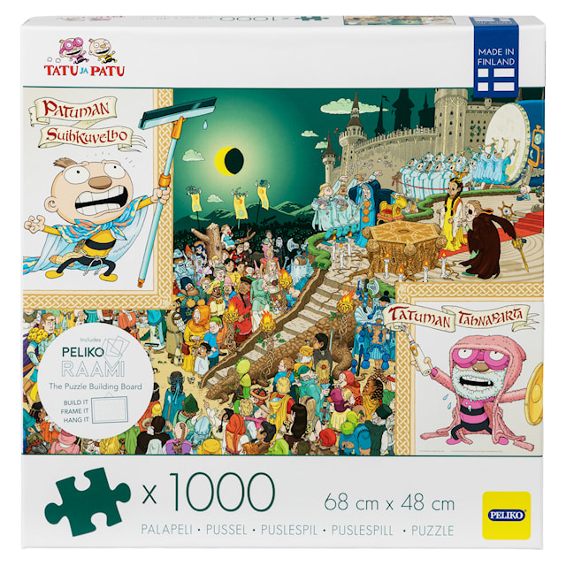 Fantasieventyr Puslespill 1000 Biter Sixten Blixten