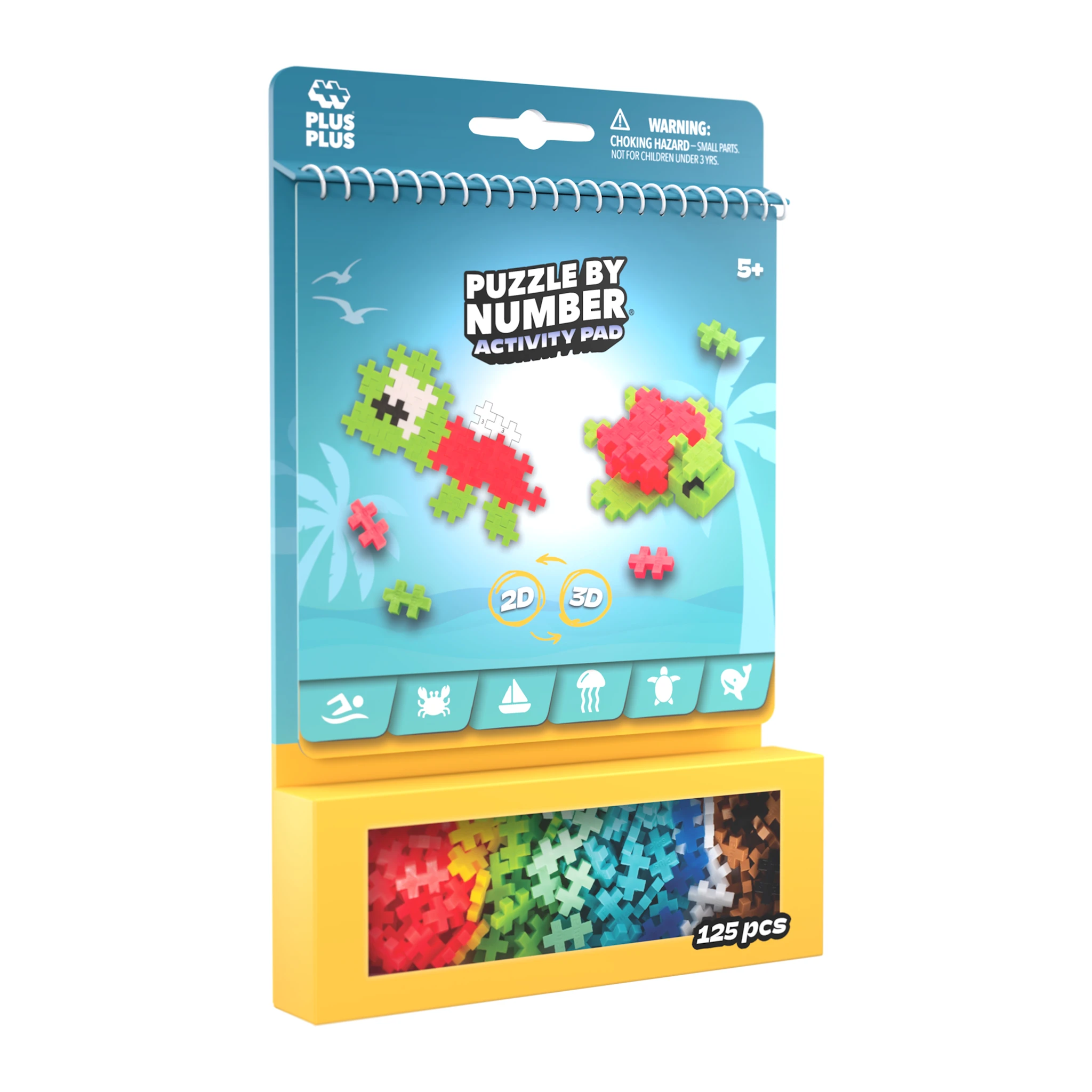 Produktbild för Plus-Plus Activity Pad Ocean