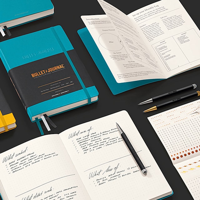 Tuotekuva 2 - Bullet Journal Edition 2 A5 Pisteellinen Turkoosi25