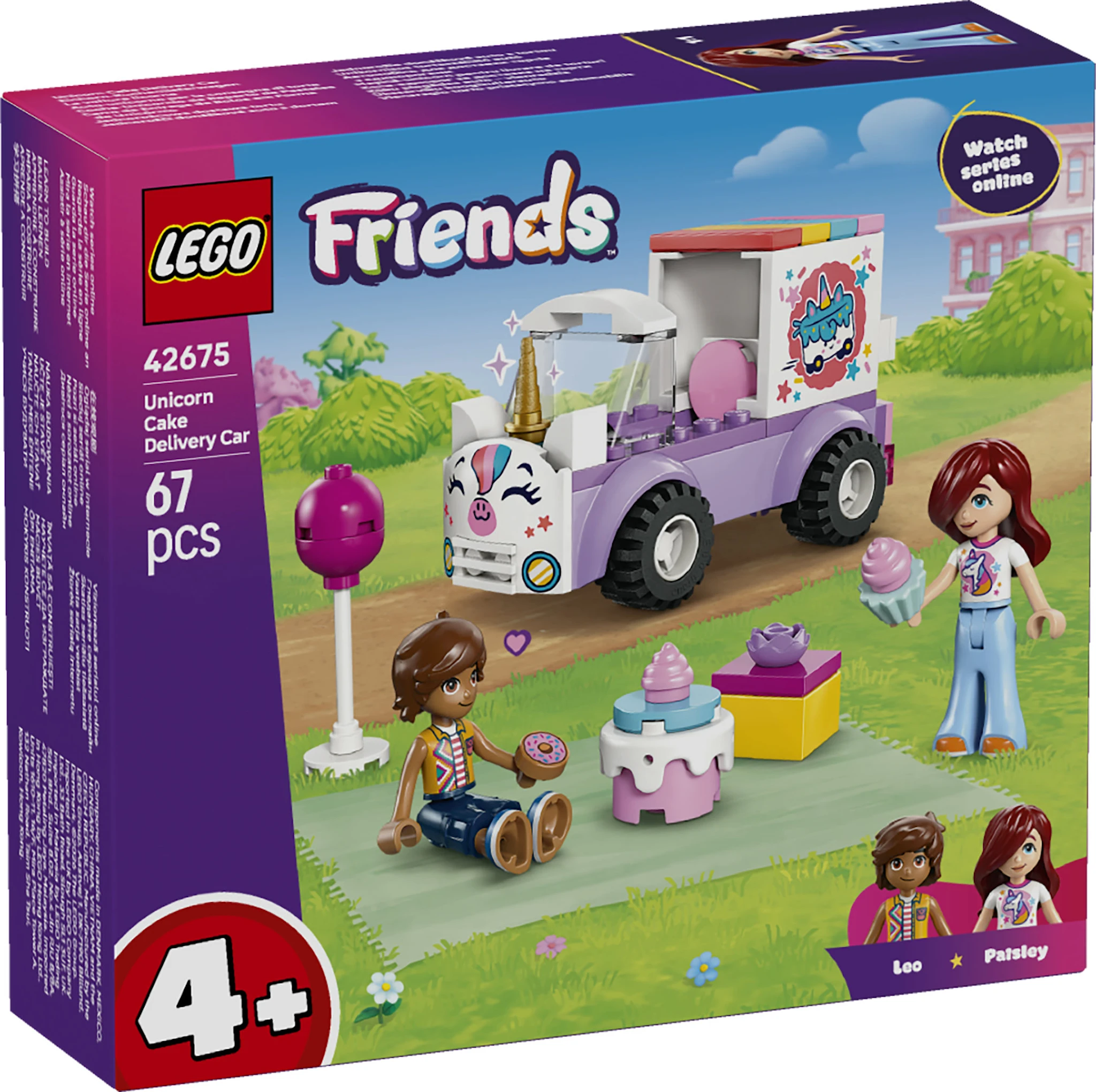 Tuotekuva ille Yksisarviskakkuauto LEGO® Friends (42675)
