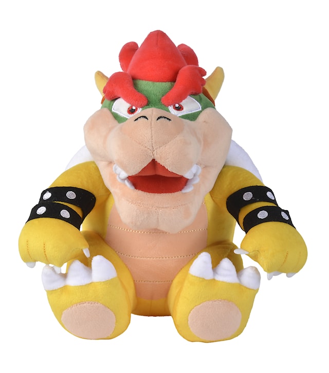 Produktbilde 1 for Super Mario, Bowser Kosedyr (27 cm)