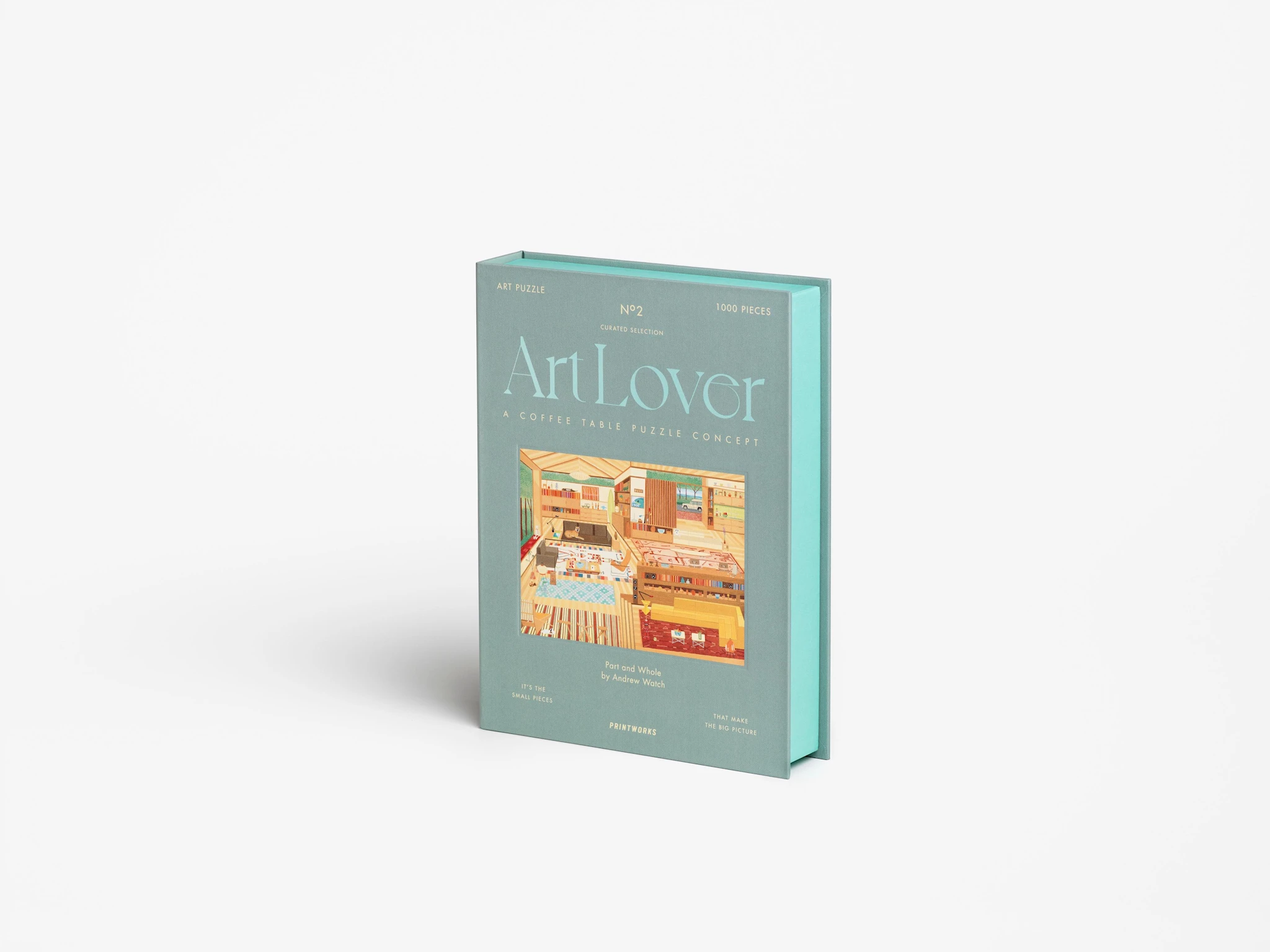 Produktbild för Art Lover Book Part and Whole Pussel 1000 Bitar Printworks