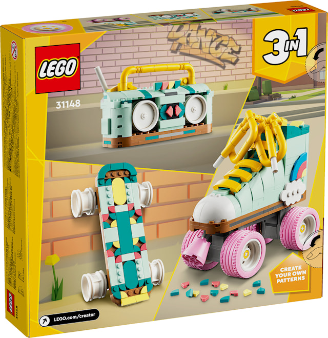 Tuotekuva 3 - Retrorullaluistin LEGO® Creator (31148)