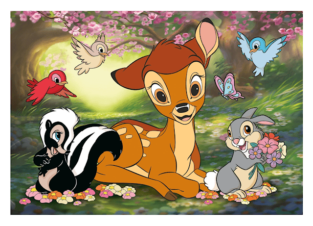 Tuotekuva 2 - Disney Bambi lasten palapeli 60 palaa Clementoni