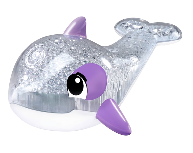 Produktbild 1 för Glittrande delfin med magiskt ljus ABC