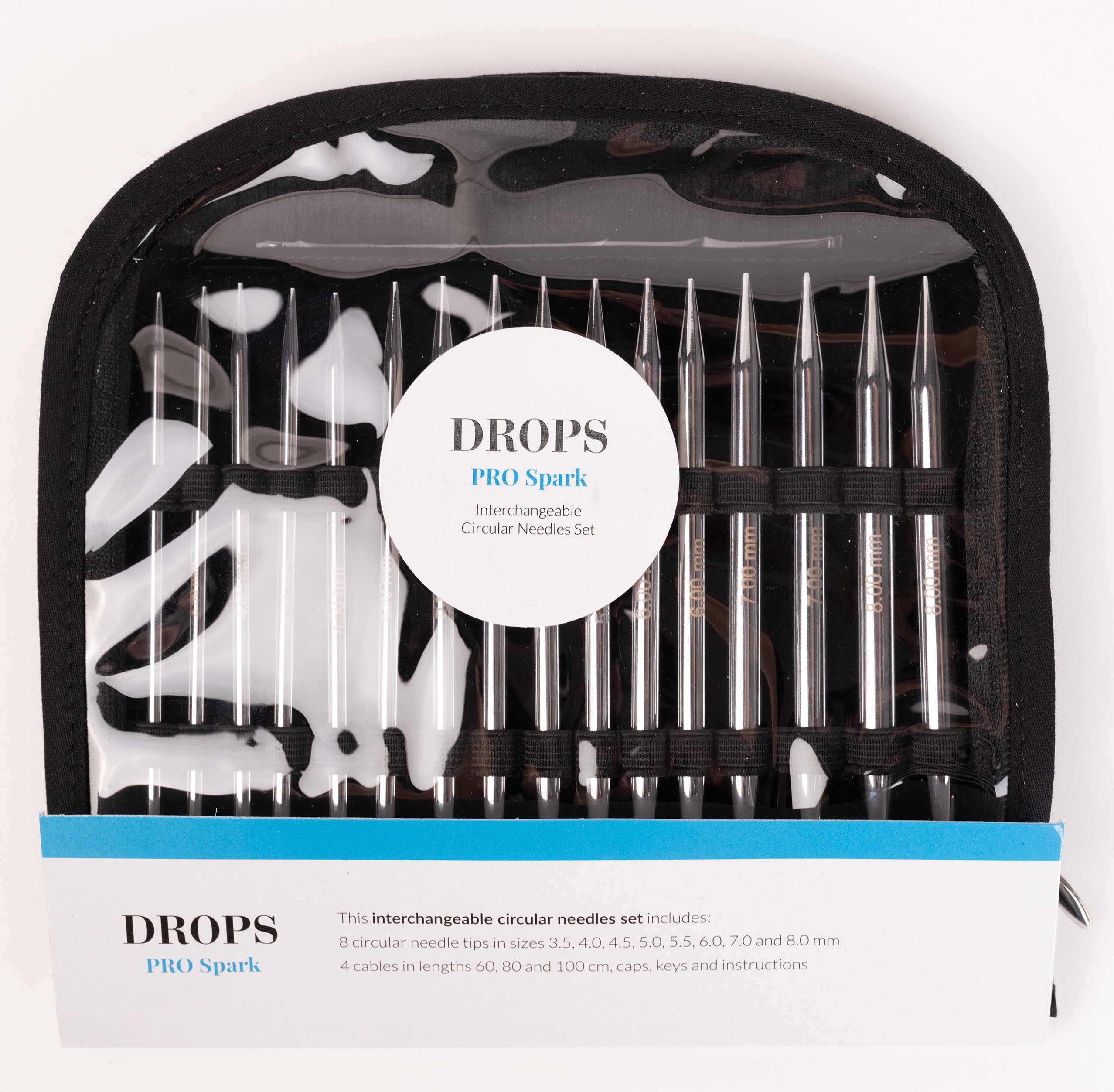 Pro Spark Utbytbara 8st Rundstickor Set Drops
