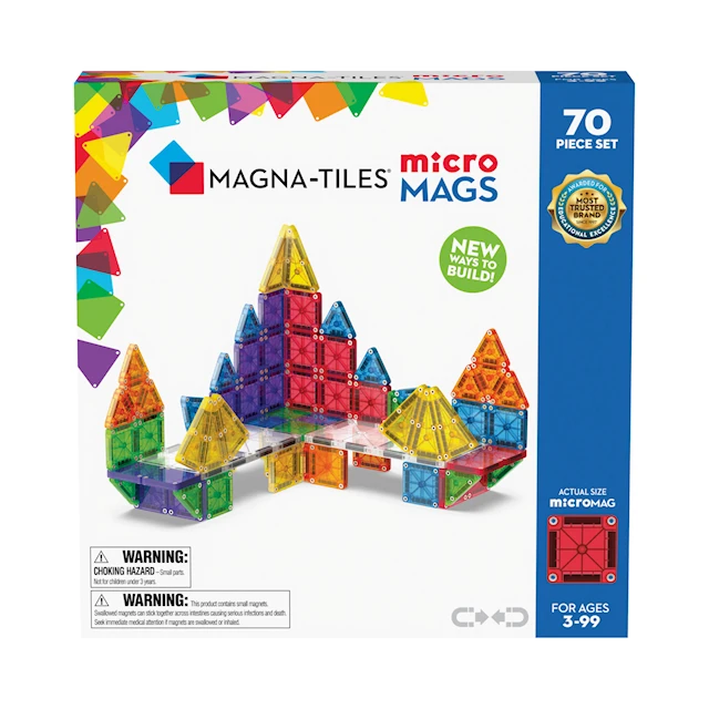 MicroMAGS 70 kpl Magna-Tiles