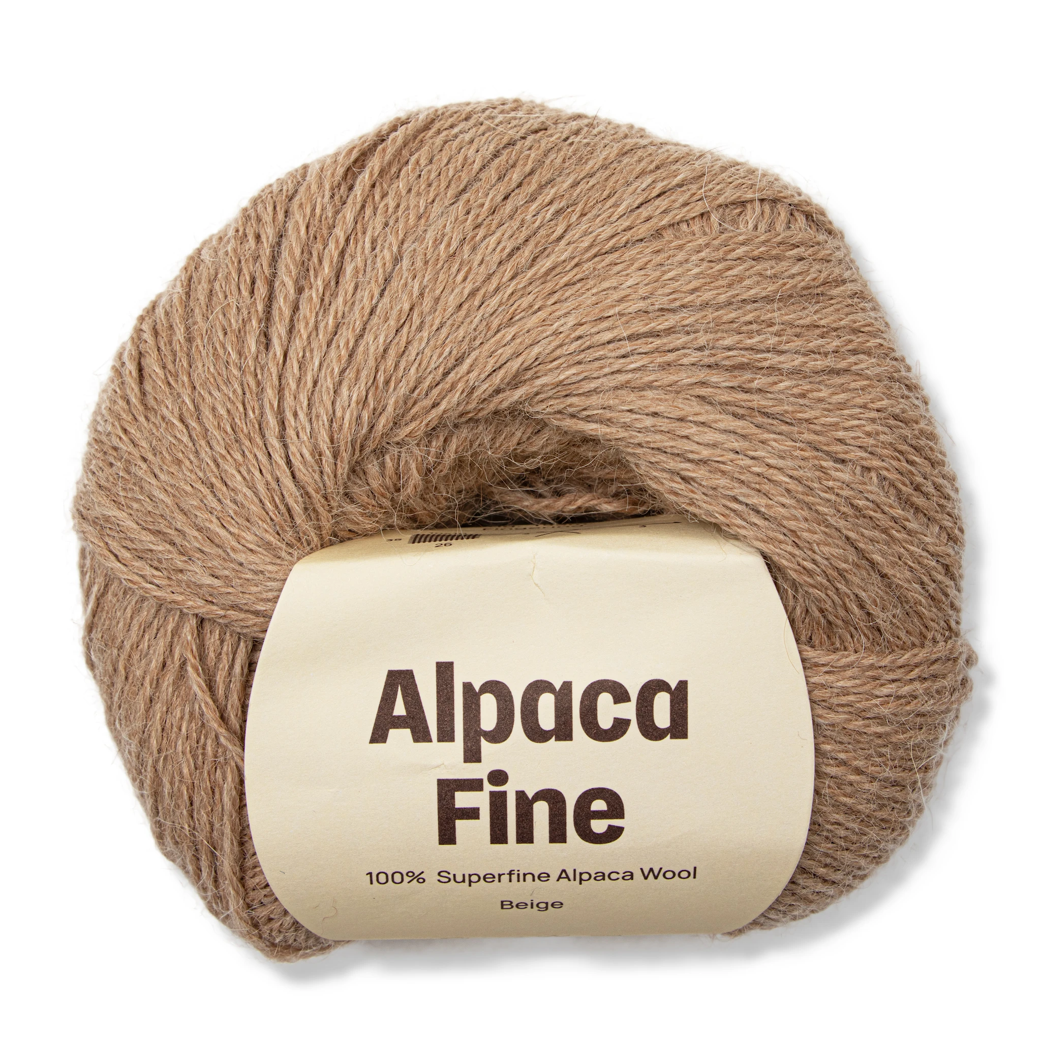 Produktbild för Alpaca Fine 50 g Beige A205 Adlibris