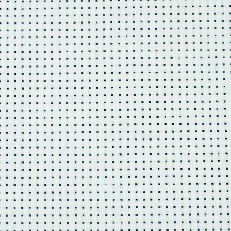 Broderiväv 50x50 cm Vit 43 Rutor/10 cm 1 st