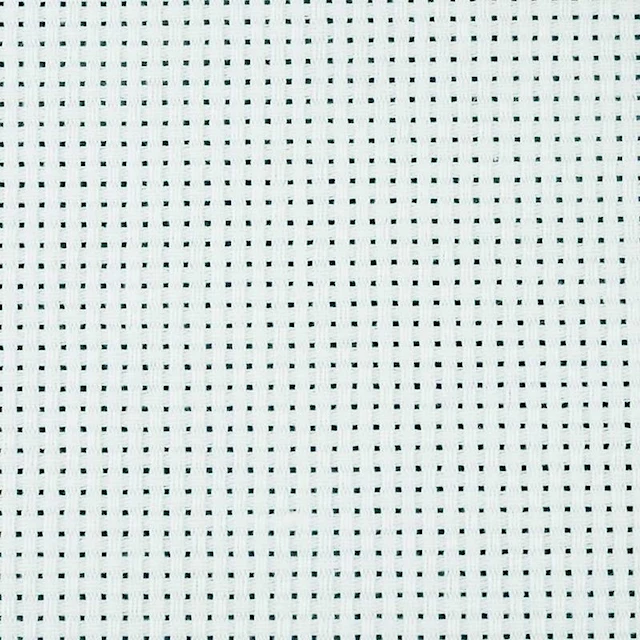 Broderiväv 50x50 cm Vit 43 Rutor/10 cm 1 st