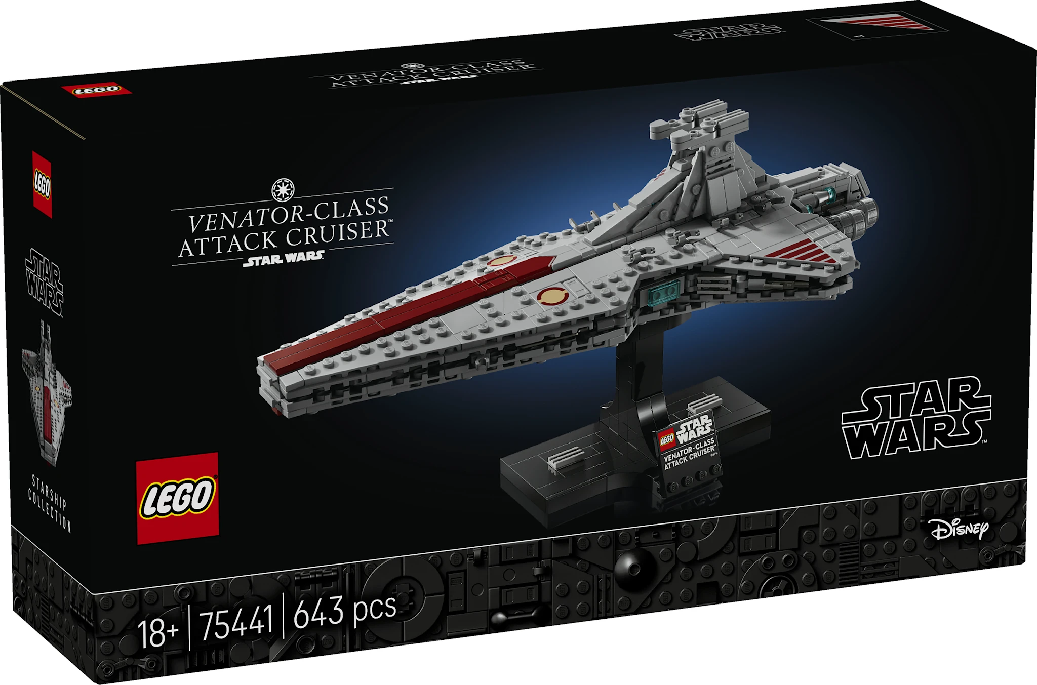 Tuotekuva ille Venator-luokan hyökkäysristeilijä LEGO® Star Wars ™ (75441)