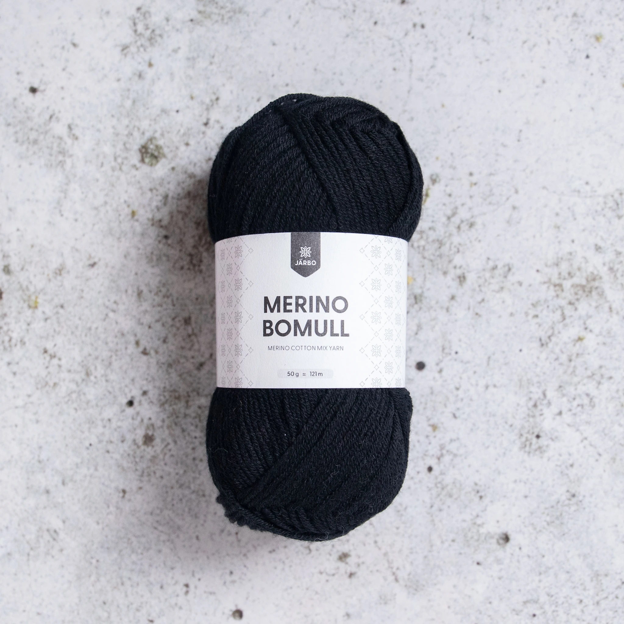 Produktbild för Merino Bomull 50 gr Järbo