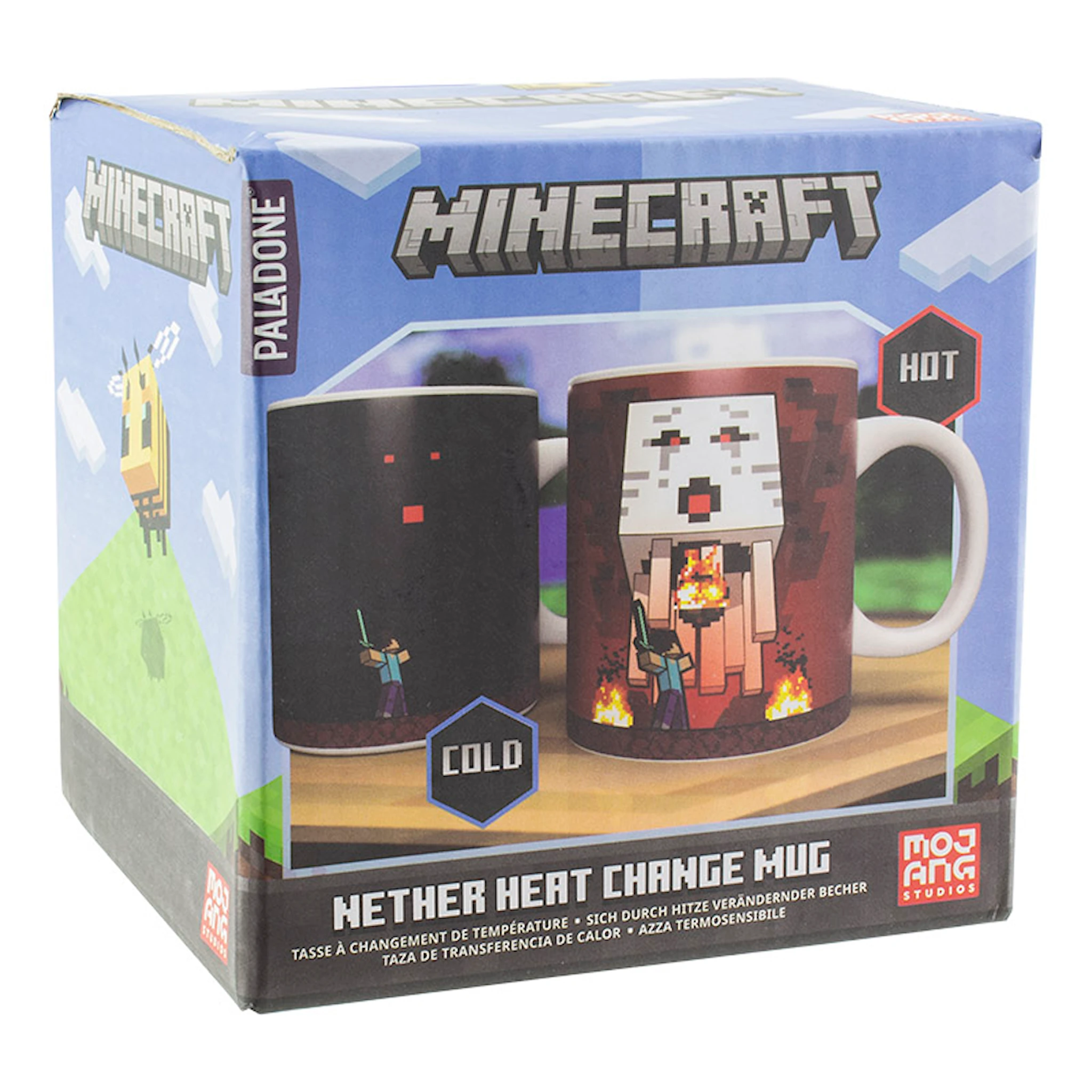 Produktbild för Minecraft Nether Värmeförändrande Mugg, Paladone