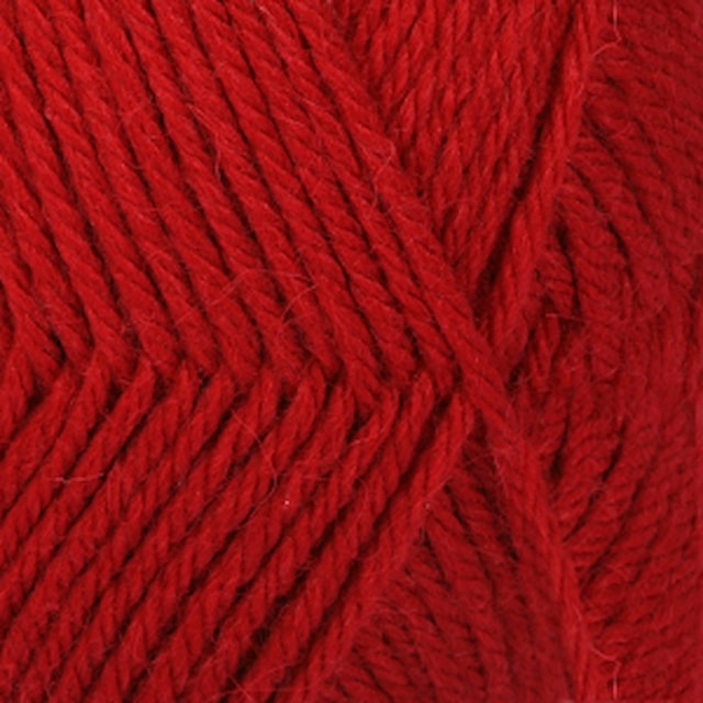 Lima Uni Colour Lanka Villasekoitus 50 g Red 3609 Drops