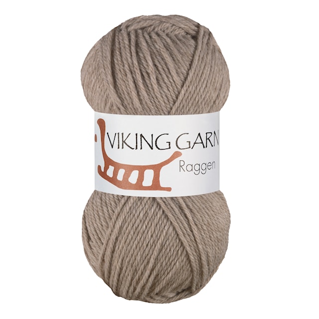 Tuotekuva 1 - Raggen 150 g Vaaleanruskea 709 Viking Garn