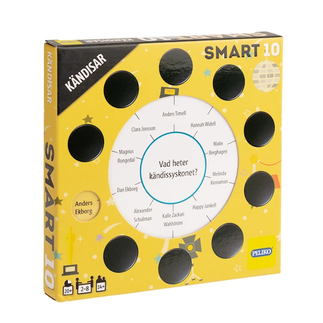 SMART10 Frågekort, Kändisar (SE)