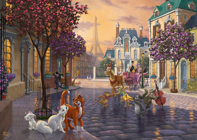 Tuotekuva 2 - Palapeli Disney Aristokatit 1000 palaa Schmidt