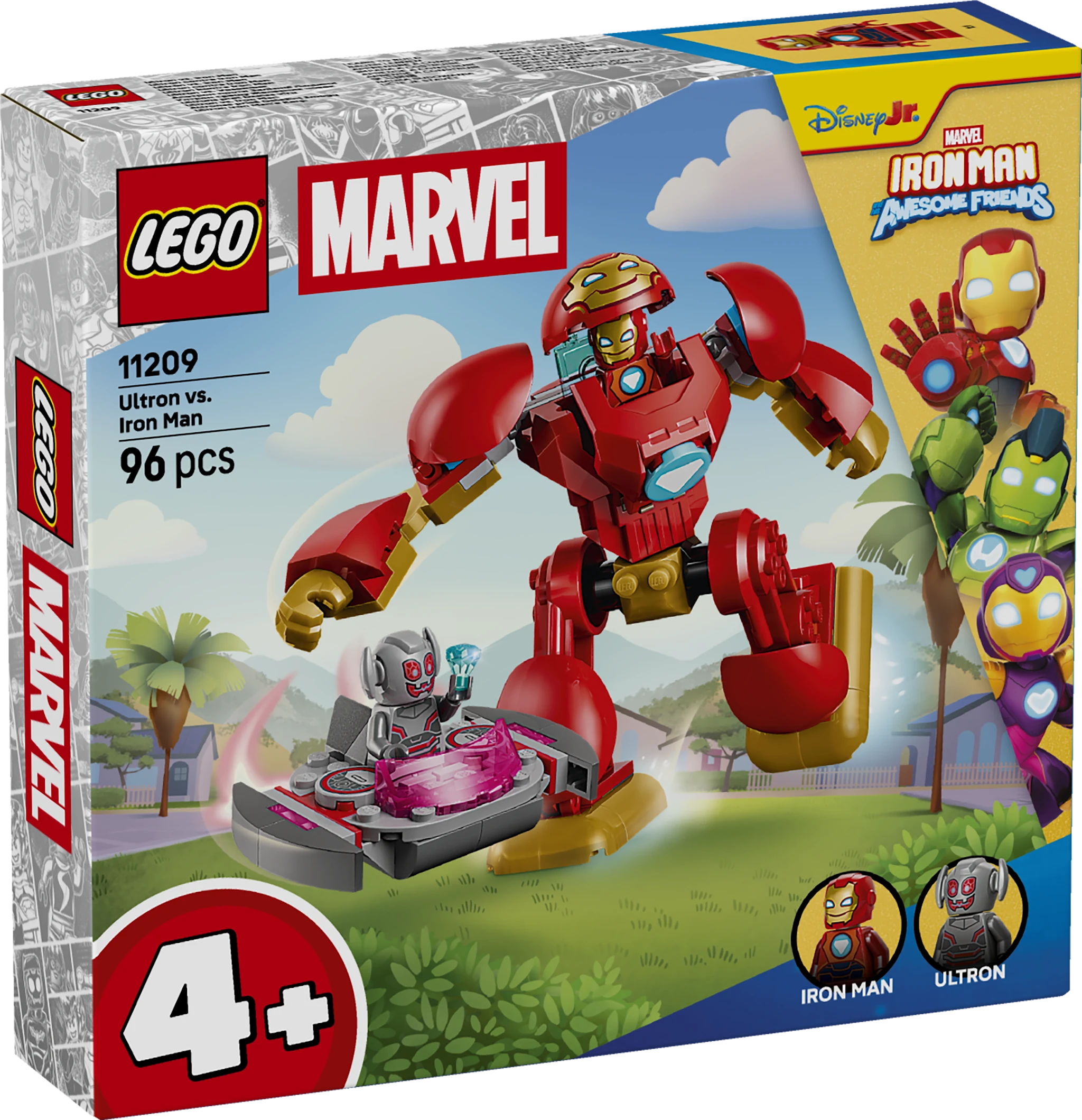 Tuotekuva ille Ultron vastaan Iron Man LEGO® Disney Junior Marvel (11209)