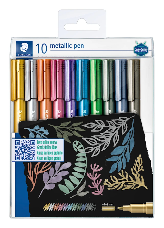Staedtler Metallic pen, 10 kpl