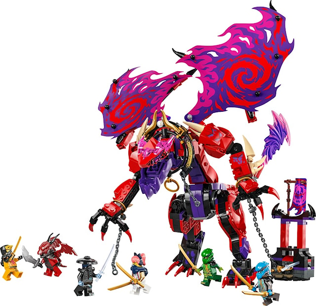 Tuotekuva 2 - Kaaoslohikäärme Thunderfang LEGO® Ninjago (71832)