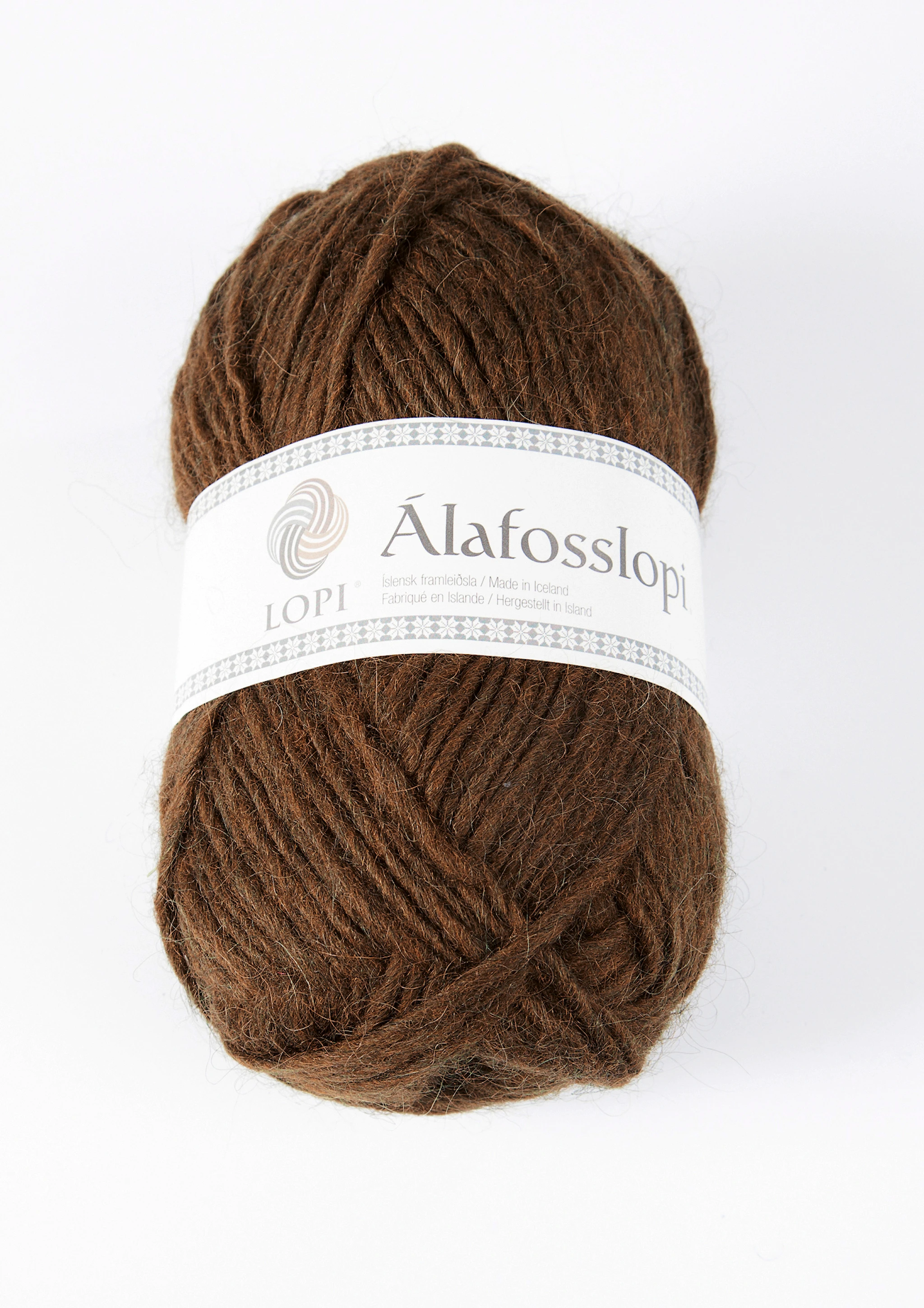 Produktbild för Álafosslopi Garn Ull 100 g Mörkgrön Istex (9987)
