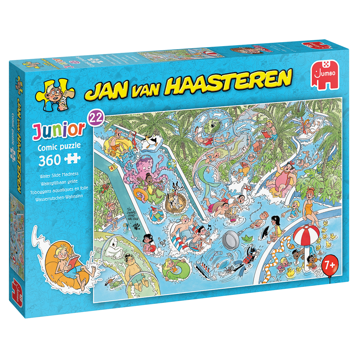 Jan Van Haasteren Junior Water Slide Madness Puzzle 360 palaa
