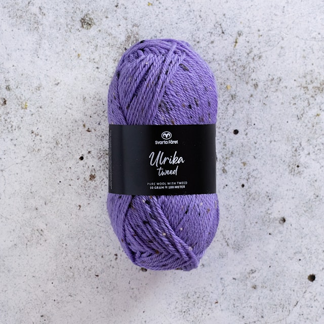 Ulrika Tweed Villasekoite 50 g Purple Corn 00 Svarta Fåret