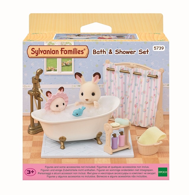 Produktbild 3 för Bad & duschset Sylvanian Families