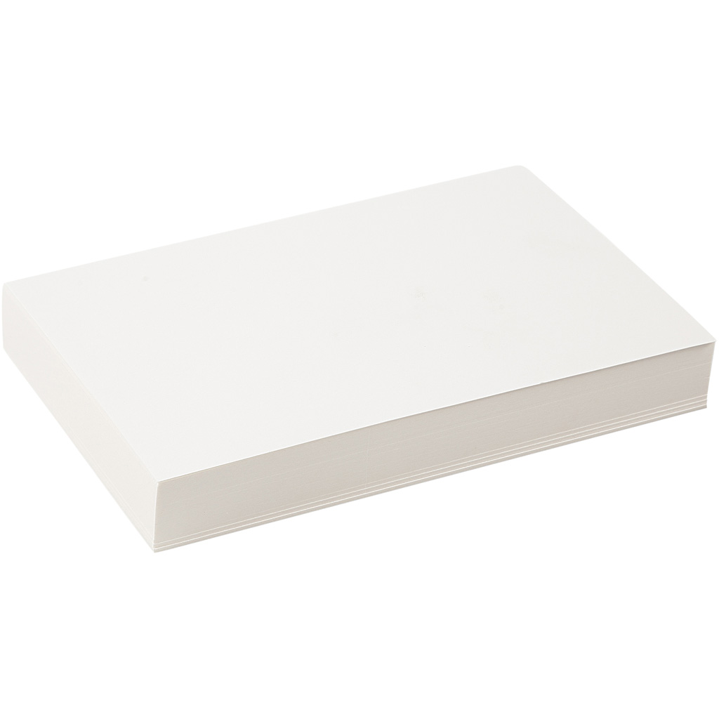 Akvarellpapper, A5, 200 g, vit, 100 ark