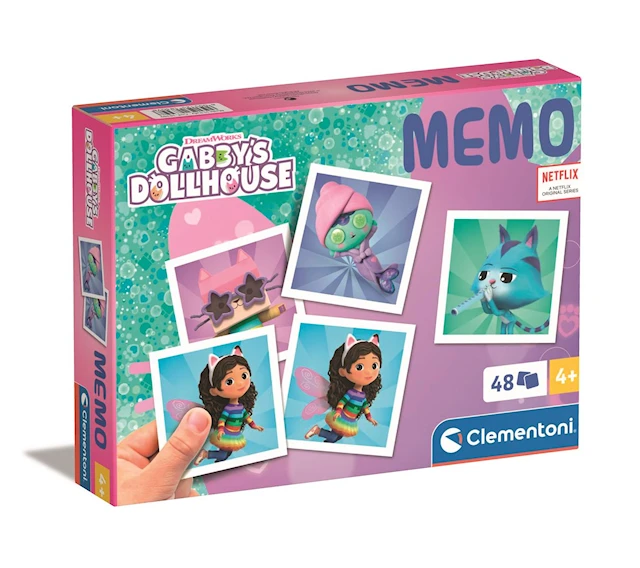 Memo Gabby's Dollhouse, Clementoni