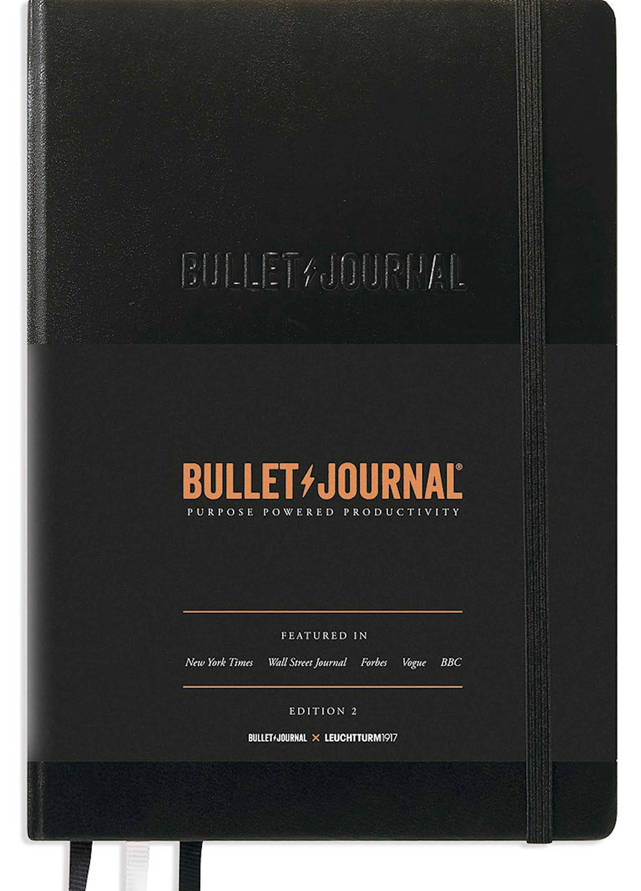 Tuotekuva ille Bullet Journal A5 pistekuvioitu Musta Leuchtturm1917