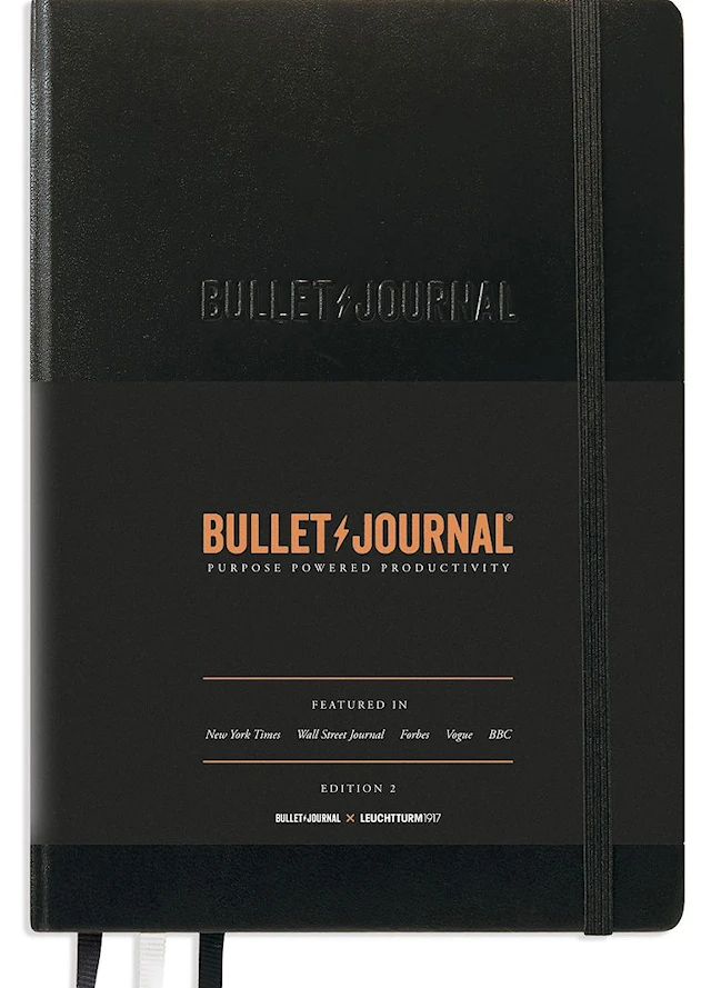 Bullet Journal A5 pistekuvioitu Musta Leuchtturm1917