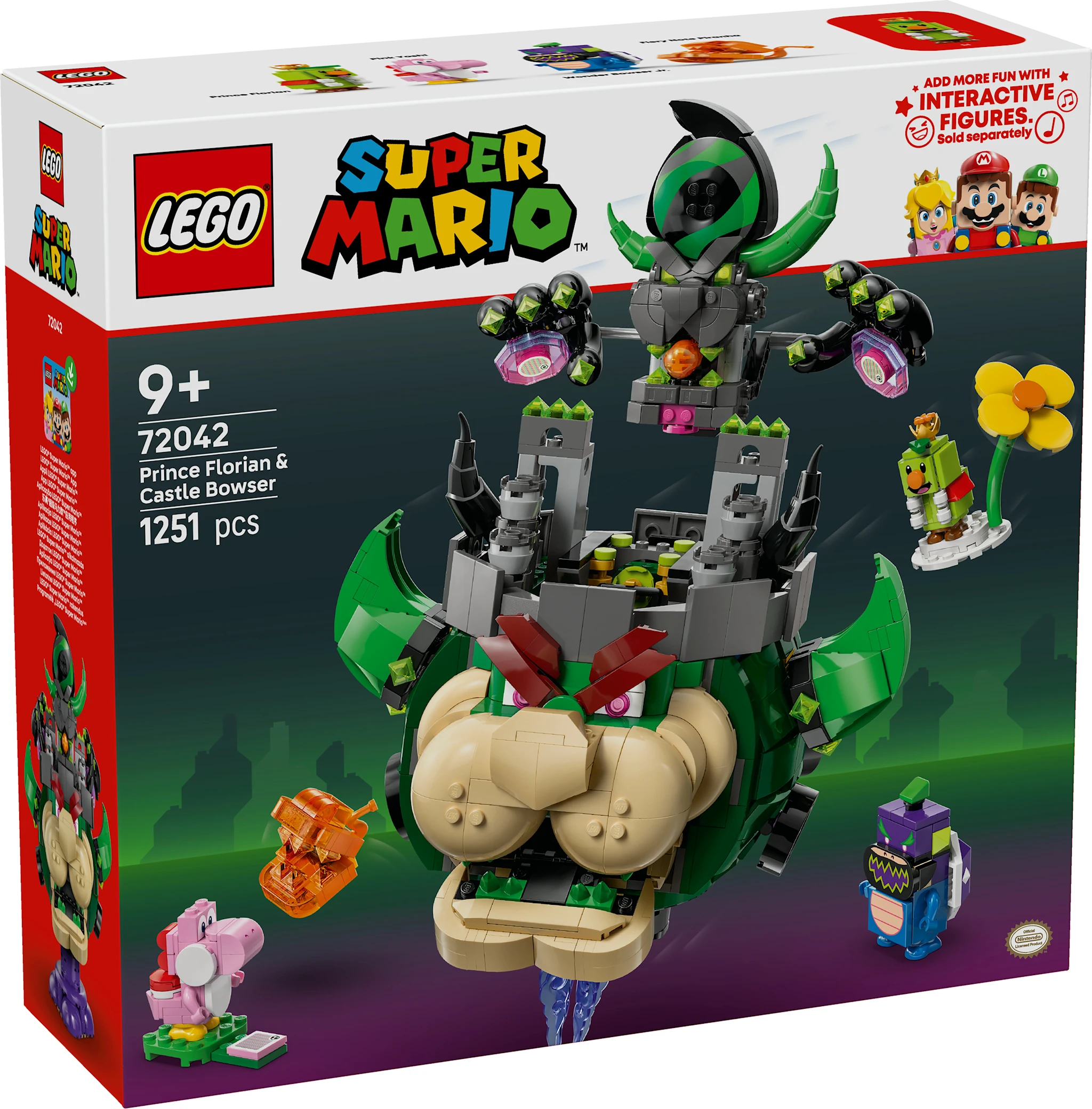 Tuotekuva ille Prince Florian ja Castle Bowser LEGO® Super Mario (72042)