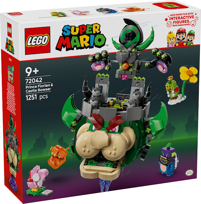 Tuotekuva 1 - Prince Florian ja Castle Bowser LEGO® Super Mario (72042)
