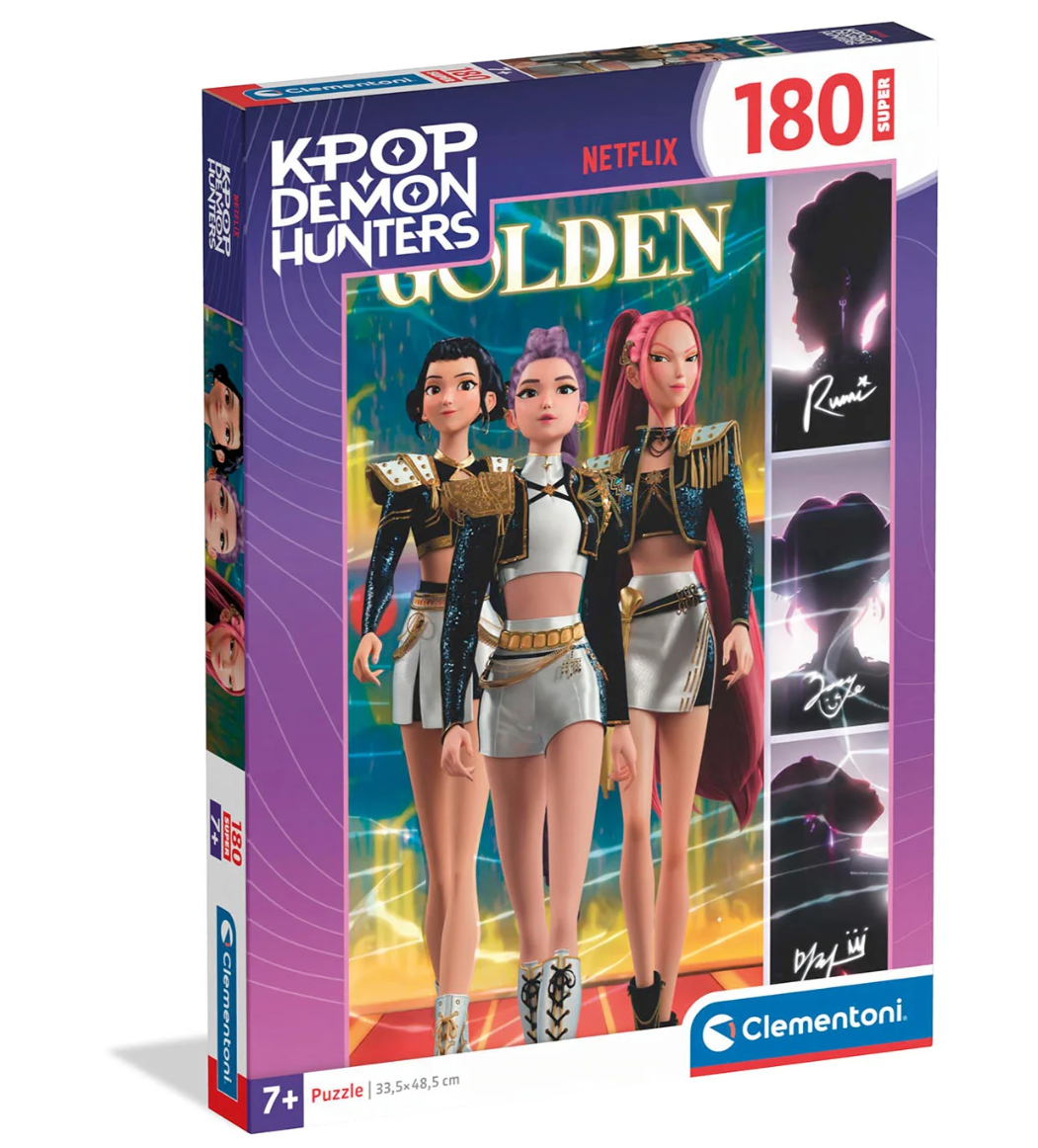 K-pop Demon Hunters -kultainen palapeli, 180 palaa